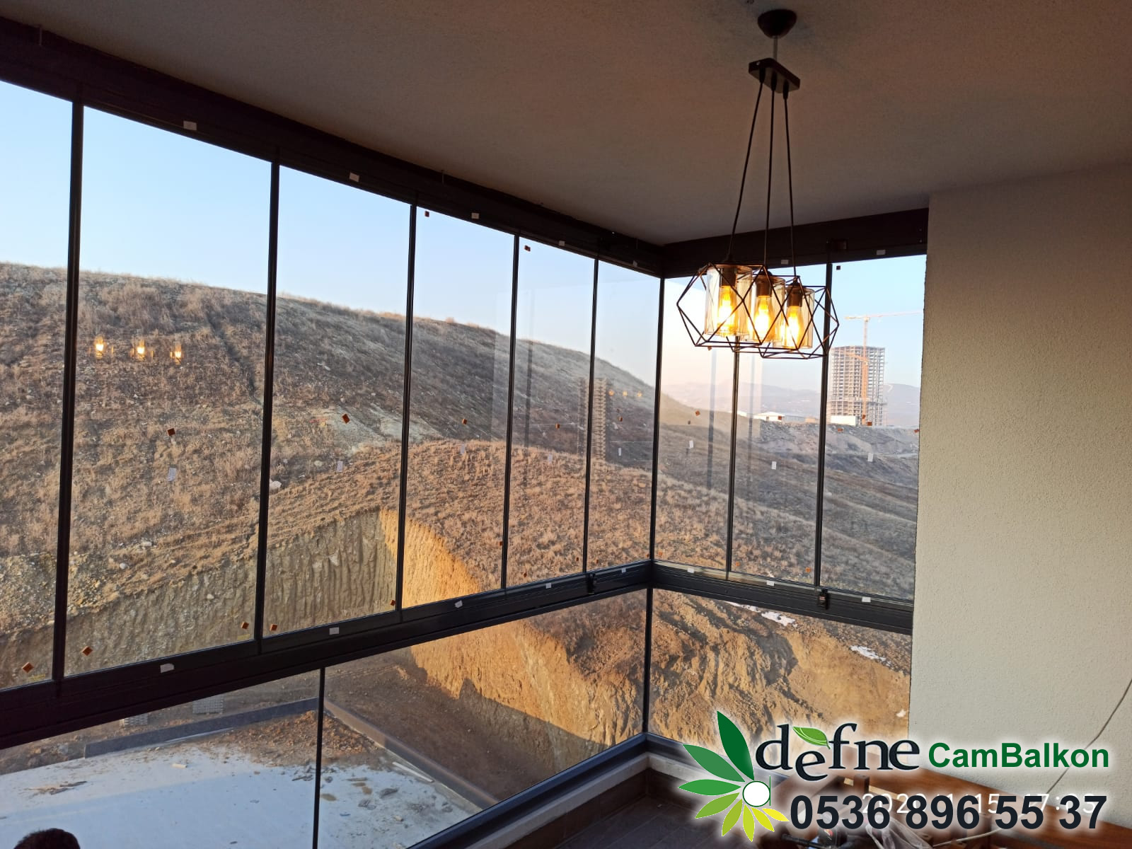 Ankara Cam Balkon Sistemleri - Renkli Cam Balkon - Seffaf Cam Balkon